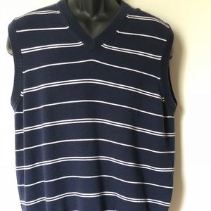 Brooks Brothers V-Neck Sweater Vest Size L Mens